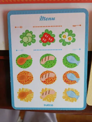 Juguete didáctico gastronomía Chez William Djeco