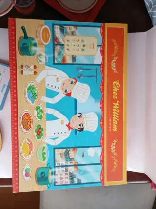 Juguete didáctico gastronomía Chez William Djeco