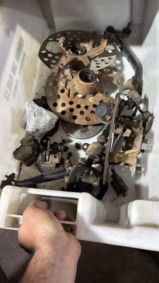 Despiece Yamaha Grizzly Plástico y Metal