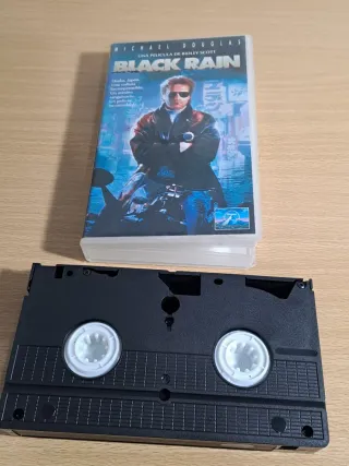 Black Rain VHS Michael Douglas Ridley Scott