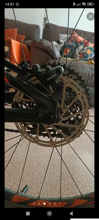 Bicicleta Giant Doble Suspensión Talla M