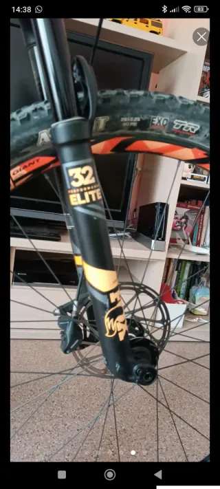 Bicicleta Giant Doble Suspensión Talla M