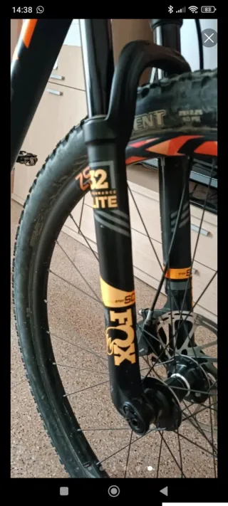 Bicicleta Giant Doble Suspensión Talla M