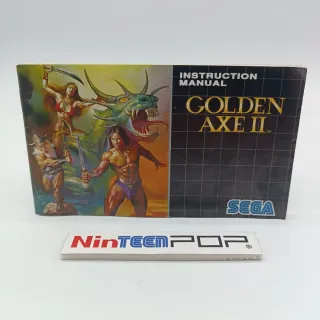 Manuale Golden Axe II Sega Mega Drive