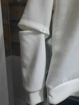 Completo bambina bianco e nero con fiocco