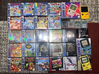 Lote Juegos Nintendo Game Boy, Color y Advance.