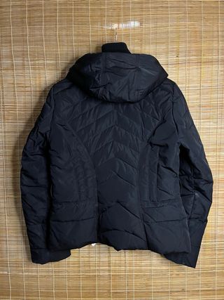 Piumino Woolrich nero con cappuccio donna M