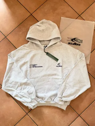 Felpa Scuffers Grigia Taglia M con ricevuta