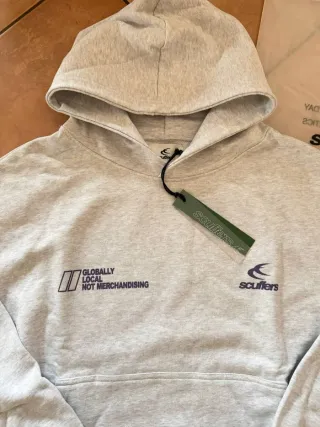 Felpa Scuffers Grigia Taglia M con ricevuta