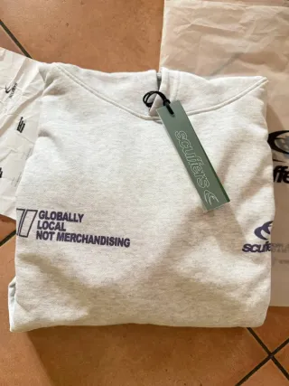 Felpa Scuffers Grigia Taglia M con ricevuta