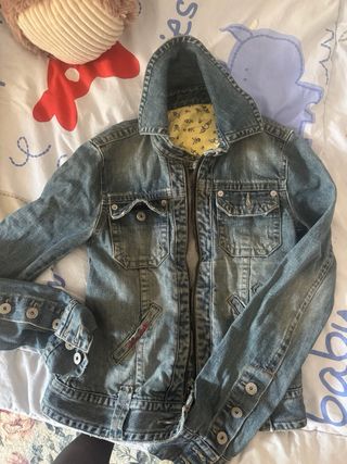 Cazadora vaquera Mala Mujer entallada