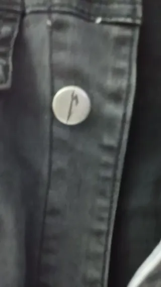 Cazadora vaquera Metallica Negra