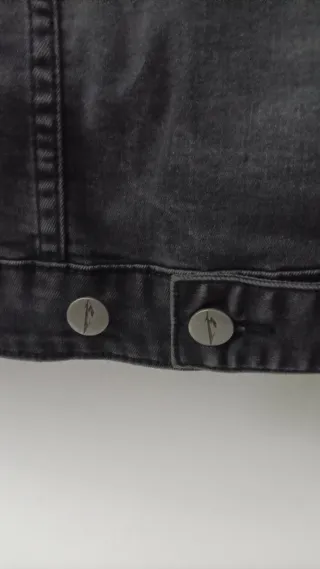 Cazadora vaquera Metallica Negra