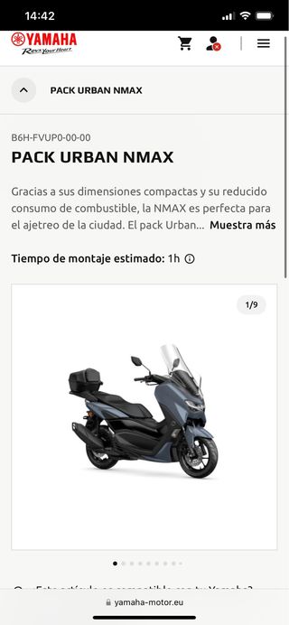 Pack Baúl Yamaha NMAX 2021-2024