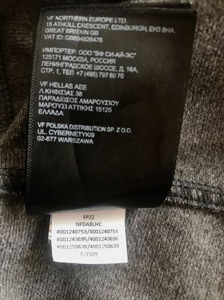 Chaqueta Térmica The North Face Mujer S Gris