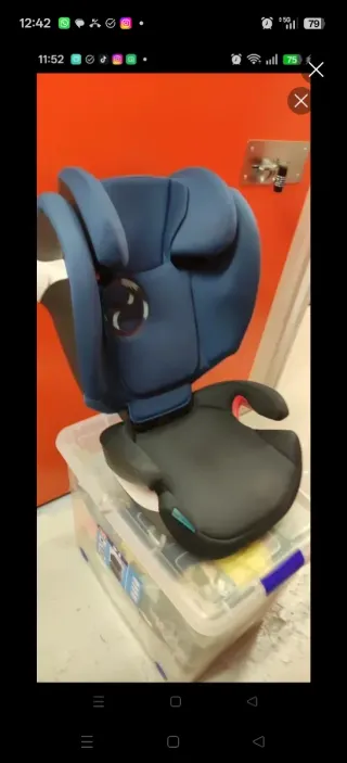 Silla coche niño Isofix Cybex