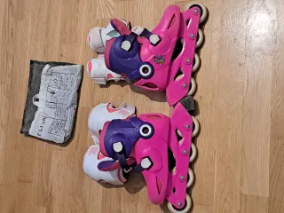 Patines en línea talla 30 + protecciones