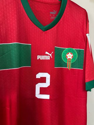 Maglia Marocco Hakimi 2 Coppa del Mondo FIFA