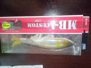 Caña de pescar y carrete para swimbait