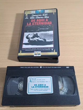 VHS De aquí a la eternidad Clásicos Columbia