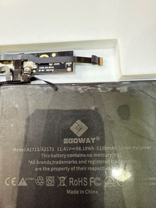 Batería Egoway Para Mac A1713/A2171 5100mAh Li-ion