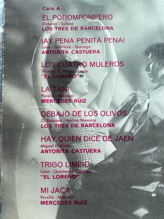 LP Hits de España 1967 Flamenco