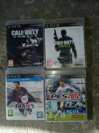 Lote 4 Giochi PS3: FIFA 14, Call of Duty