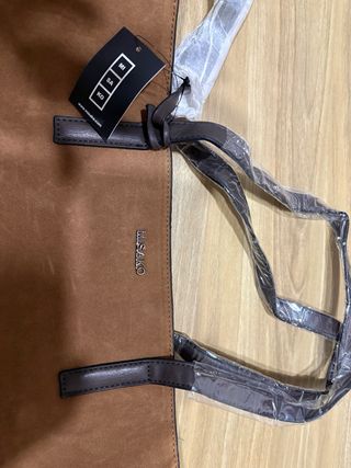 Bolso MISAKO marrón nuevo con etiquetas