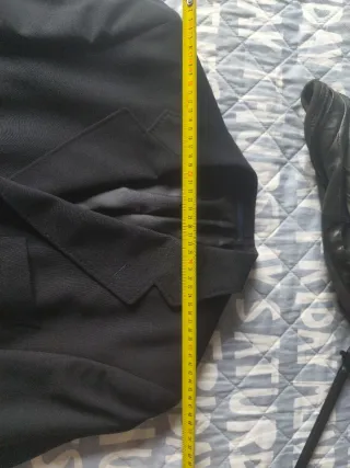 Chaqueta traje Massimo Dutti Negra