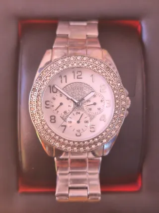 Reloj Guess Dama Acero Inoxidable con Piedras