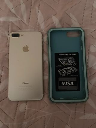 iPhone 7 Plus Plata/Blanco