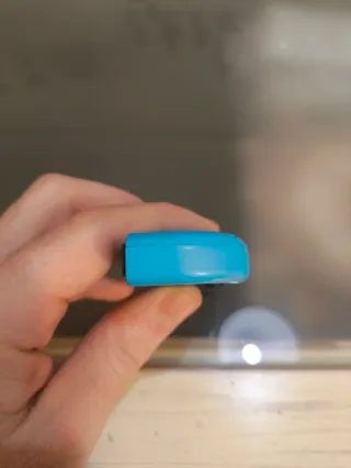 Joy-Con sinistro blu neon Nintendo Switch