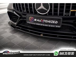 SPOILER / LIP DELANTERO V2 PARA MERCEDES AMG GT 63S COUPE AERO 2018-