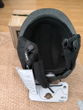 Casco de esquí Wedze negro nuevo