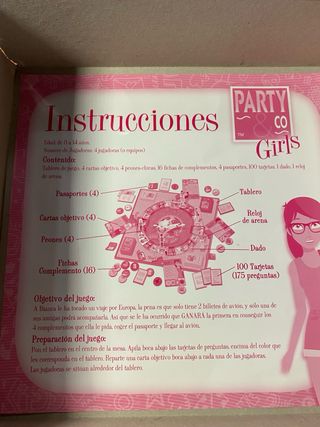 Party & Co Girls - Juego de mesa