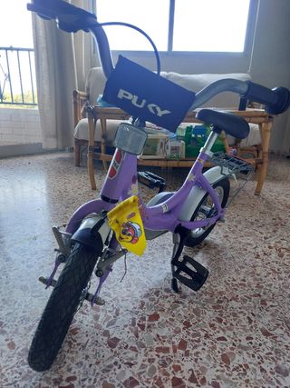 Bicicleta infantil Puky 12 contrapedal