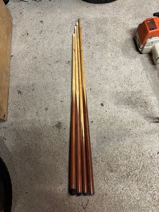 Palos de billar de madera