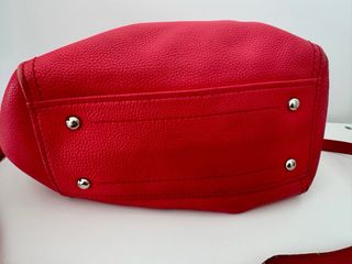 Bolso piel Bimba y Lola rojo