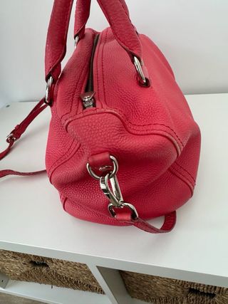 Bolso piel Bimba y Lola rojo