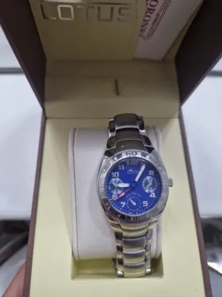 Reloj Lotus Multifunción Azul