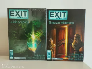 Juegos de mesa EXIT (2 unidades)