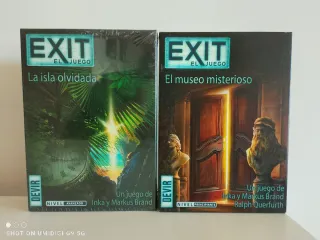 Juegos de mesa EXIT (2 unidades)