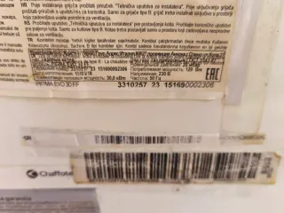 Caldera Chaffoteaux Pigma Evo 30 kW. NO FUNCIONA