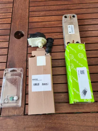 Caldera Chaffoteaux Pigma Evo 30 kW. NO FUNCIONA