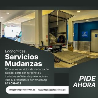 Transportes u mudanzas pequeñas