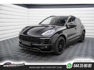 SPOILER / LIP DELANTERO V3 PARA PORSCHE MACAN MK1 2014-2018