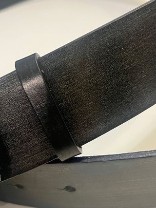 Cintura Orciani in pelle spazzolata