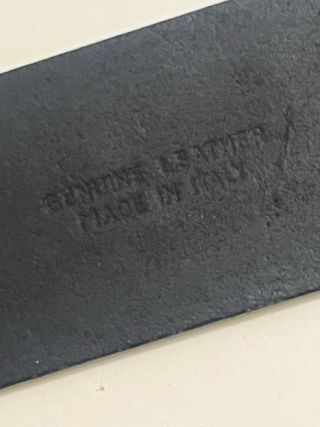 Cintura Orciani in pelle spazzolata