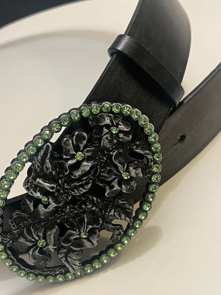 Cintura Orciani in pelle spazzolata