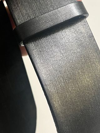 Cintura Orciani in pelle spazzolata